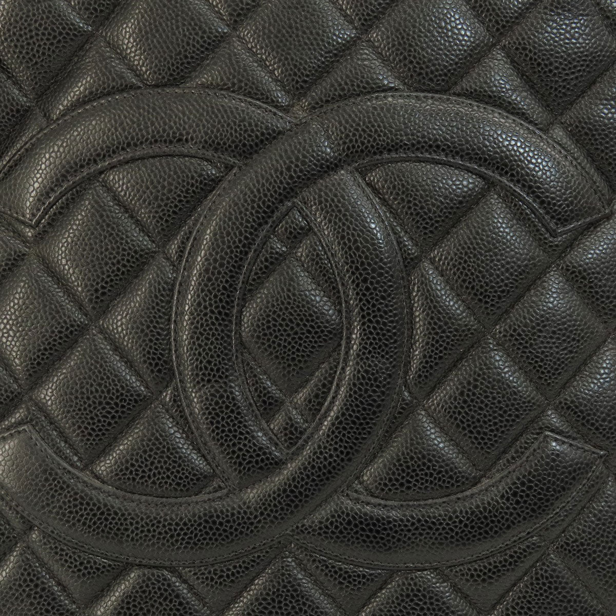 CHANEL シャネル 復刻トート ゴールド金具 トートバッグ グレインド カーフスキン レディース 中古