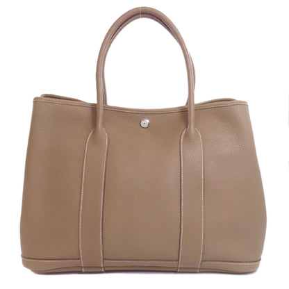 HERMES エルメス ガーデンパーティPM エトープ シルバー金具 トートバッグ ネゴンダ レディース 中古