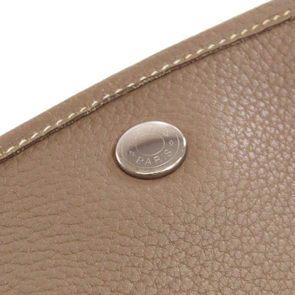 HERMES エルメス ガーデンパーティPM エトープ シルバー金具 トートバッグ ネゴンダ レディース 中古