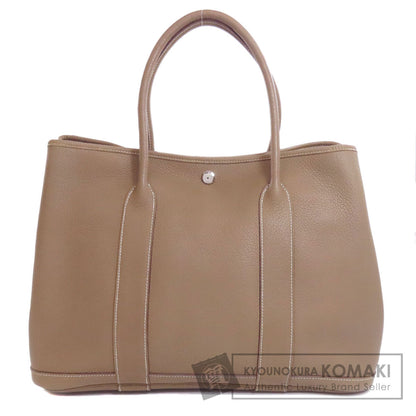 HERMES エルメス ガーデンパーティPM エトープ シルバー金具 トートバッグ ネゴンダ レディース 中古
