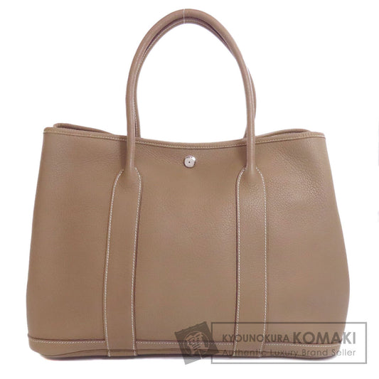 HERMES エルメス ガーデンパーティPM エトープ シルバー金具 トートバッグ ネゴンダ レディース 中古