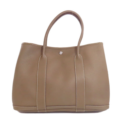 HERMES エルメス ガーデンパーティPM エトープ シルバー金具 トートバッグ ネゴンダ レディース 中古
