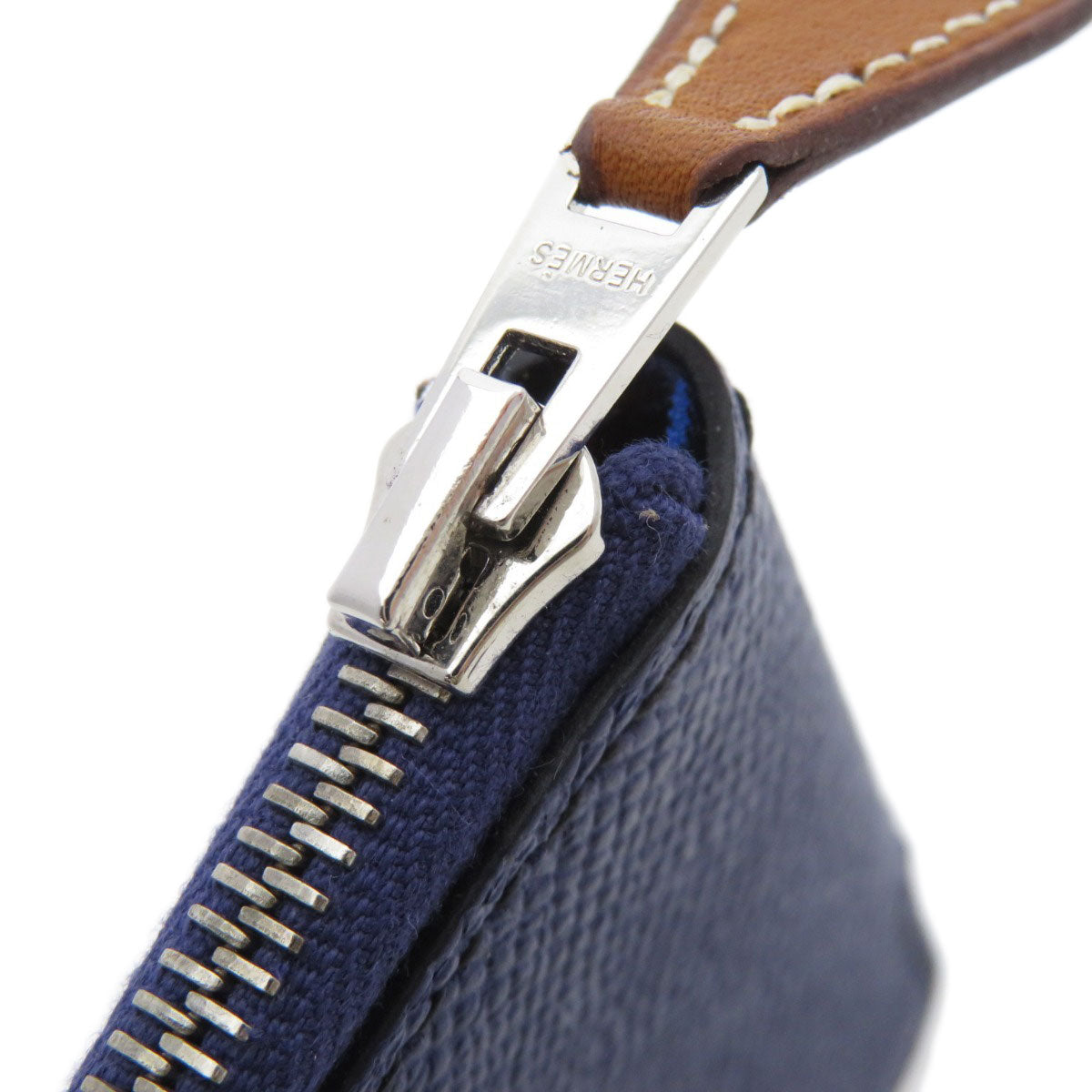 HERMES エルメス アザップシルクイン ミニ コンパクト シルバー金具 コインケース エプソン レディース 中古