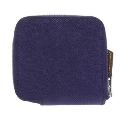 HERMES エルメス アザップシルクイン ミニ コンパクト シルバー金具 コインケース エプソン レディース 中古