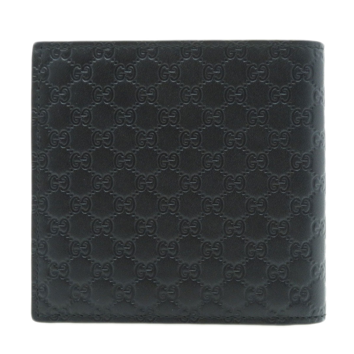 GUCCI グッチ 150413 GGシグネチャー マイクロシマ アウトレット 二つ折り財布（小銭入れあり） カーフ レディース 中古