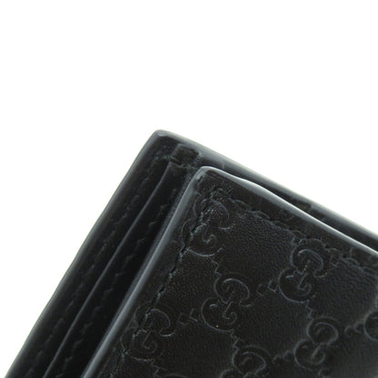 GUCCI グッチ 150413 GGシグネチャー マイクロシマ アウトレット 二つ折り財布（小銭入れあり） カーフ レディース 中古