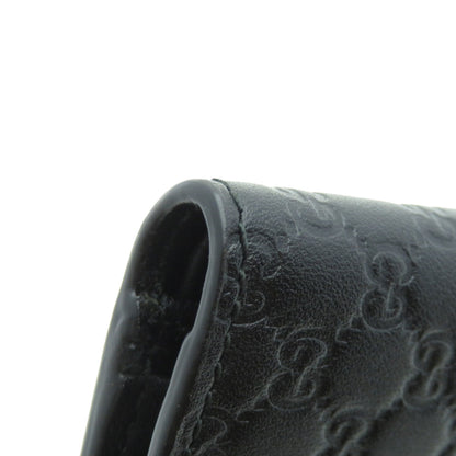 GUCCI グッチ 150413 GGシグネチャー マイクロシマ アウトレット 二つ折り財布（小銭入れあり） カーフ レディース 中古