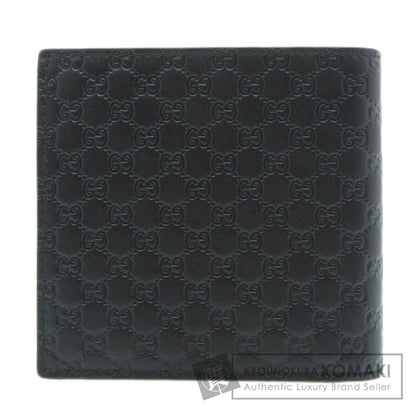 GUCCI グッチ 150413 GGシグネチャー マイクロシマ アウトレット 二つ折り財布（小銭入れあり） カーフ レディース 中古