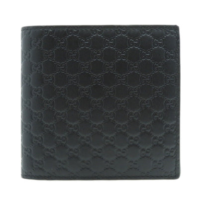 GUCCI グッチ 150413 GGシグネチャー マイクロシマ アウトレット 二つ折り財布（小銭入れあり） カーフ レディース 中古