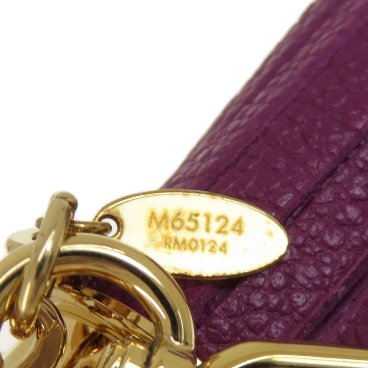 LOUIS VUITTON ルイヴィトン M65124 タッセル リボン キーホルダー 金属製 レディース 中古