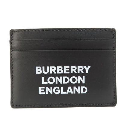 BURBERRY バーバリー ロゴ カードケース レザー レディース 中古