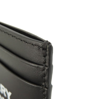 BURBERRY バーバリー ロゴ カードケース レザー レディース 中古