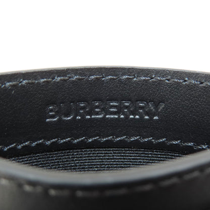 BURBERRY バーバリー ロゴ カードケース レザー レディース 中古