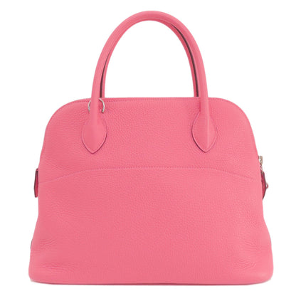 HERMES エルメス ボリード31 ローズアザレ シルバー金具 ハンドバッグ トリヨン レディース 中古