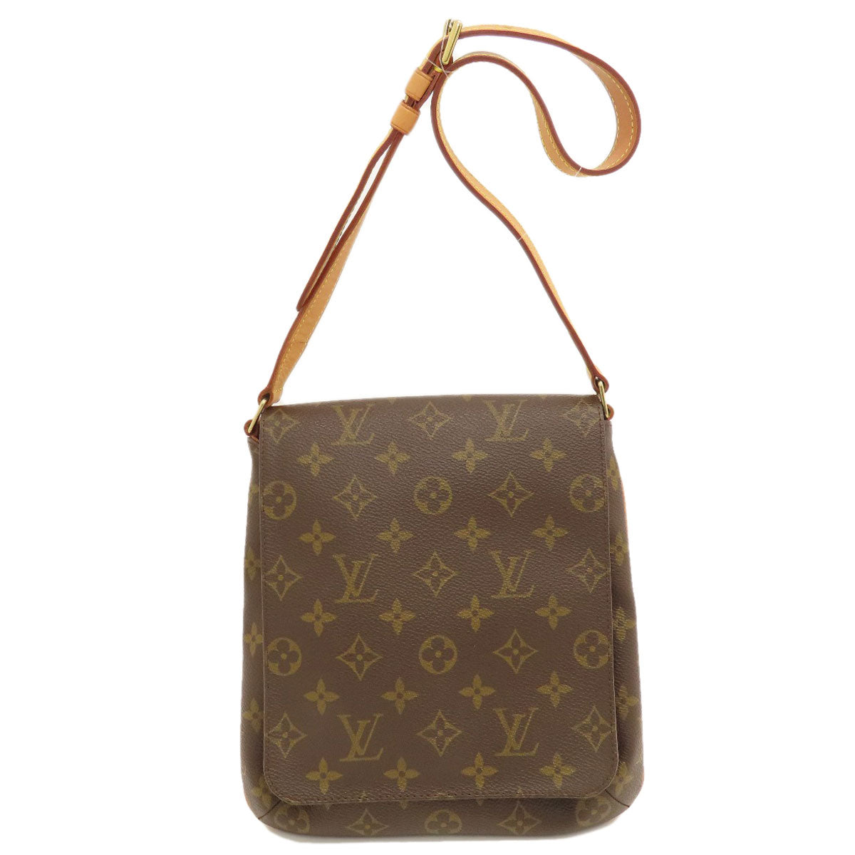LOUIS VUITTON ルイヴィトン M51258 ミュゼット サルサ ショート モノグラム ショルダーバッグ モノグラムキャンバス レディース 中古