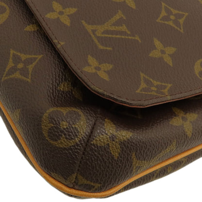 LOUIS VUITTON ルイヴィトン M51258 ミュゼット サルサ ショート モノグラム ショルダーバッグ モノグラムキャンバス レディース 中古