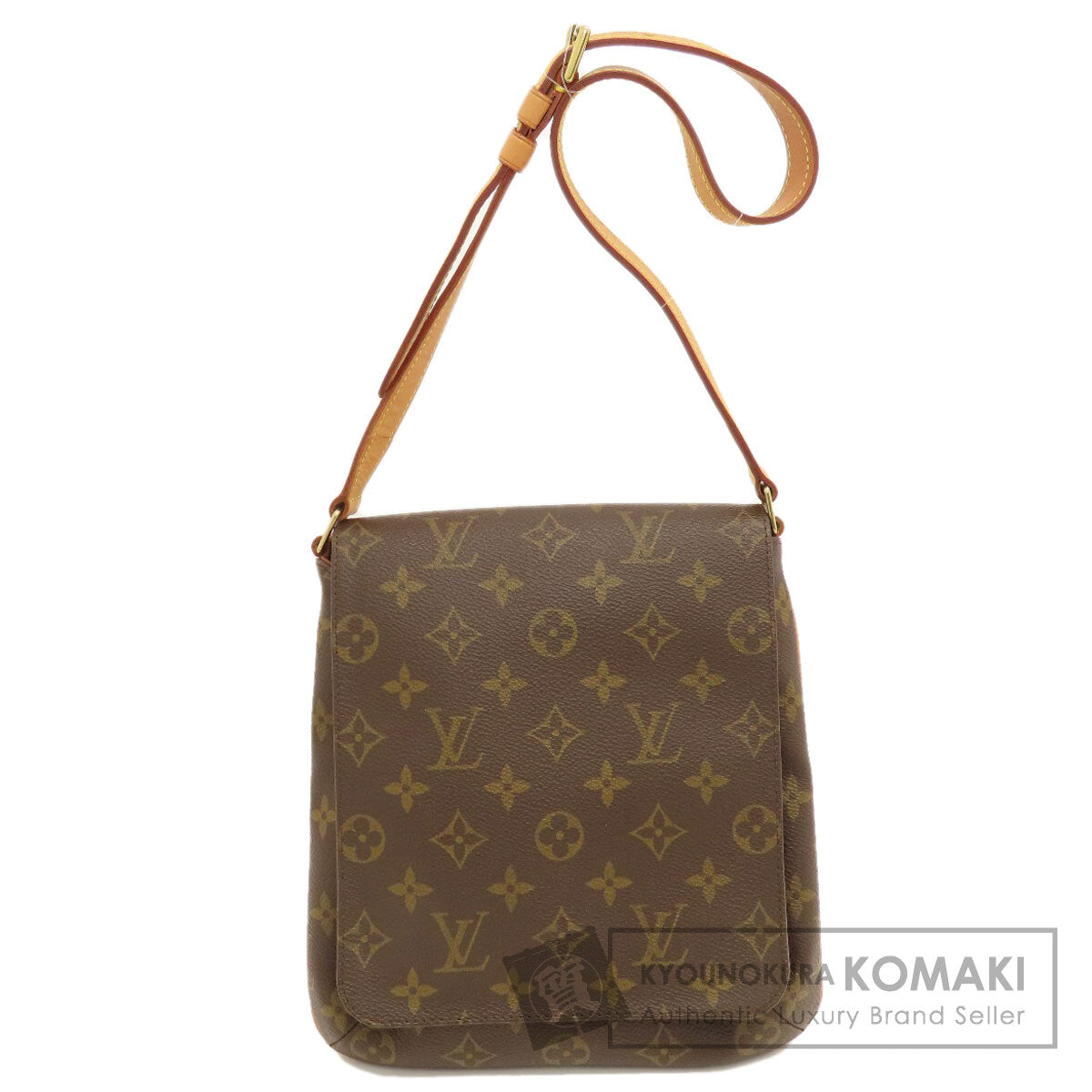 LOUIS VUITTON ルイヴィトン M51258 ミュゼット サルサ ショート モノグラム ショルダーバッグ モノグラムキャンバス レディース 中古