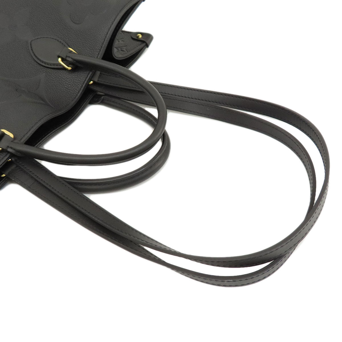 LOUIS VUITTON ルイヴィトン M44925 オンザゴーGM ノワール トートバッグ アンプラント レディース 中古