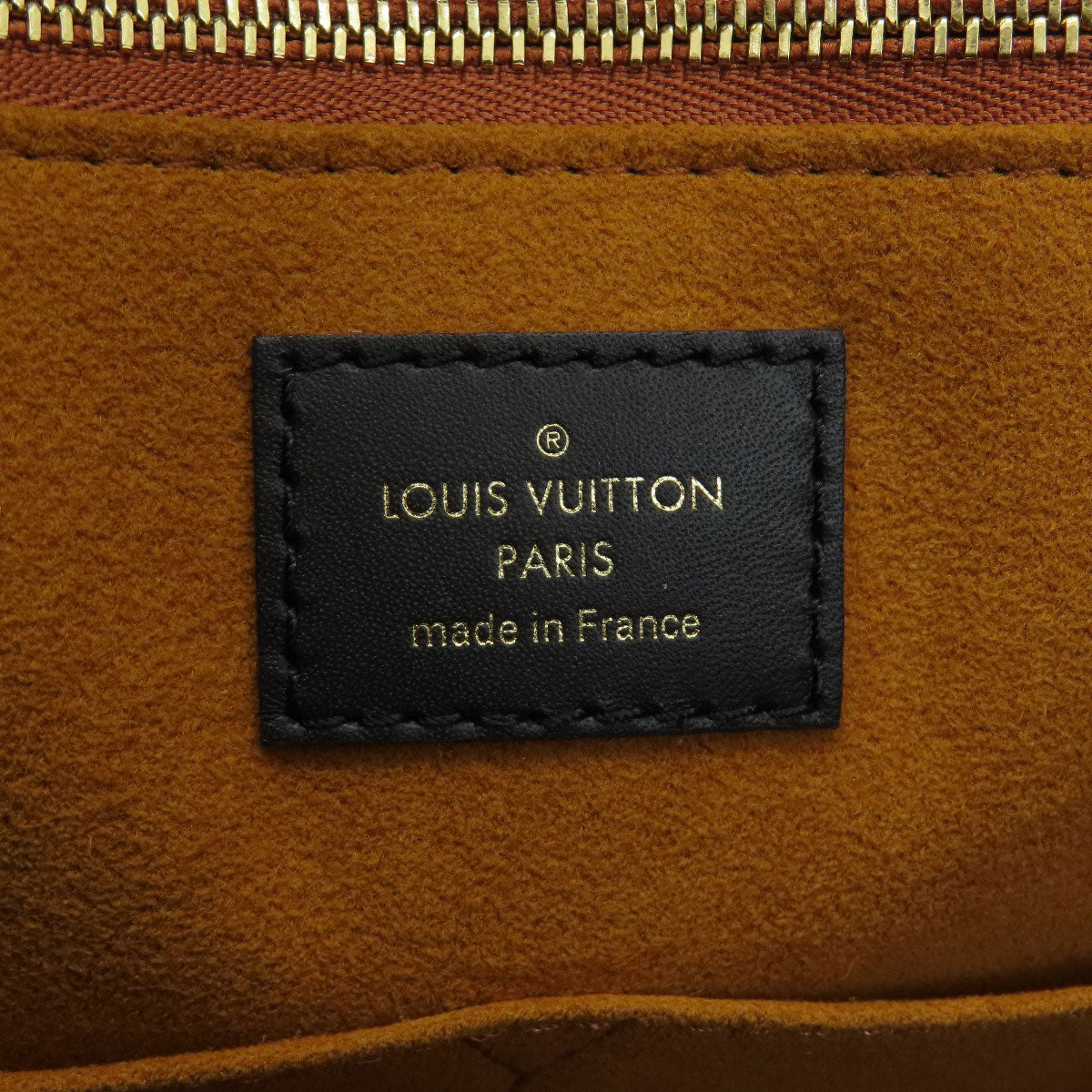 LOUIS VUITTON ルイヴィトン M44925 オンザゴーGM ノワール トートバッグ アンプラント レディース 中古