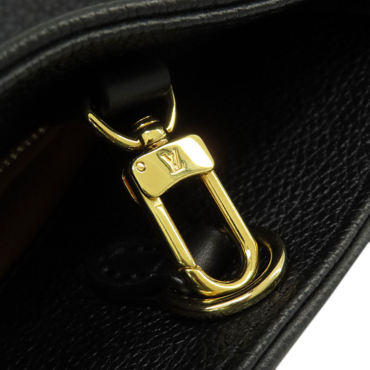 LOUIS VUITTON ルイヴィトン M44925 オンザゴーGM ノワール トートバッグ アンプラント レディース 中古