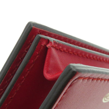 GUCCI グッチ 465859 チャイニーズ ニューイヤー 二つ折り財布（小銭入れあり） カーフ レディース 中古