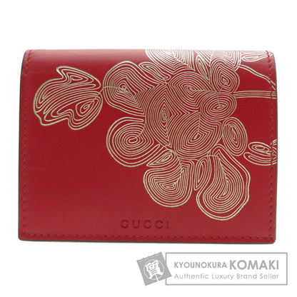 GUCCI グッチ 465859 チャイニーズ ニューイヤー 二つ折り財布（小銭入れあり） カーフ レディース 中古