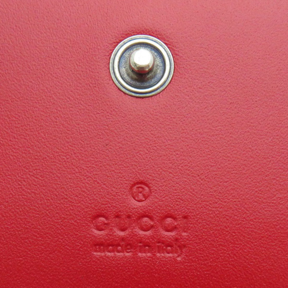 GUCCI グッチ 465859 チャイニーズ ニューイヤー 二つ折り財布（小銭入れあり） カーフ レディース 中古