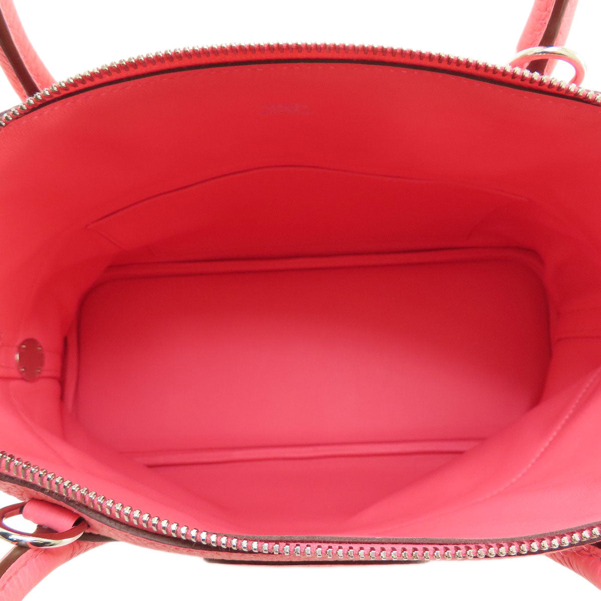 HERMES エルメス ボリード31 ローズアザレ シルバー金具 ハンドバッグ トリヨン レディース 中古
