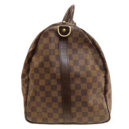 LOUIS VUITTON ルイヴィトン N41414 キーポル バンドリエール55 ダミエ エベヌ ボストンバッグ ダミエキャンバス レディース 中古