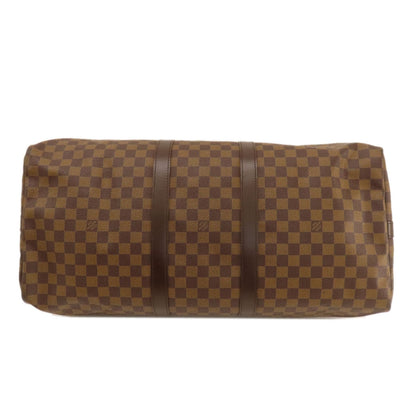 LOUIS VUITTON ルイヴィトン N41414 キーポル バンドリエール55 ダミエ エベヌ ボストンバッグ ダミエキャンバス レディース 中古