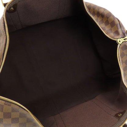 LOUIS VUITTON ルイヴィトン N41414 キーポル バンドリエール55 ダミエ エベヌ ボストンバッグ ダミエキャンバス レディース 中古
