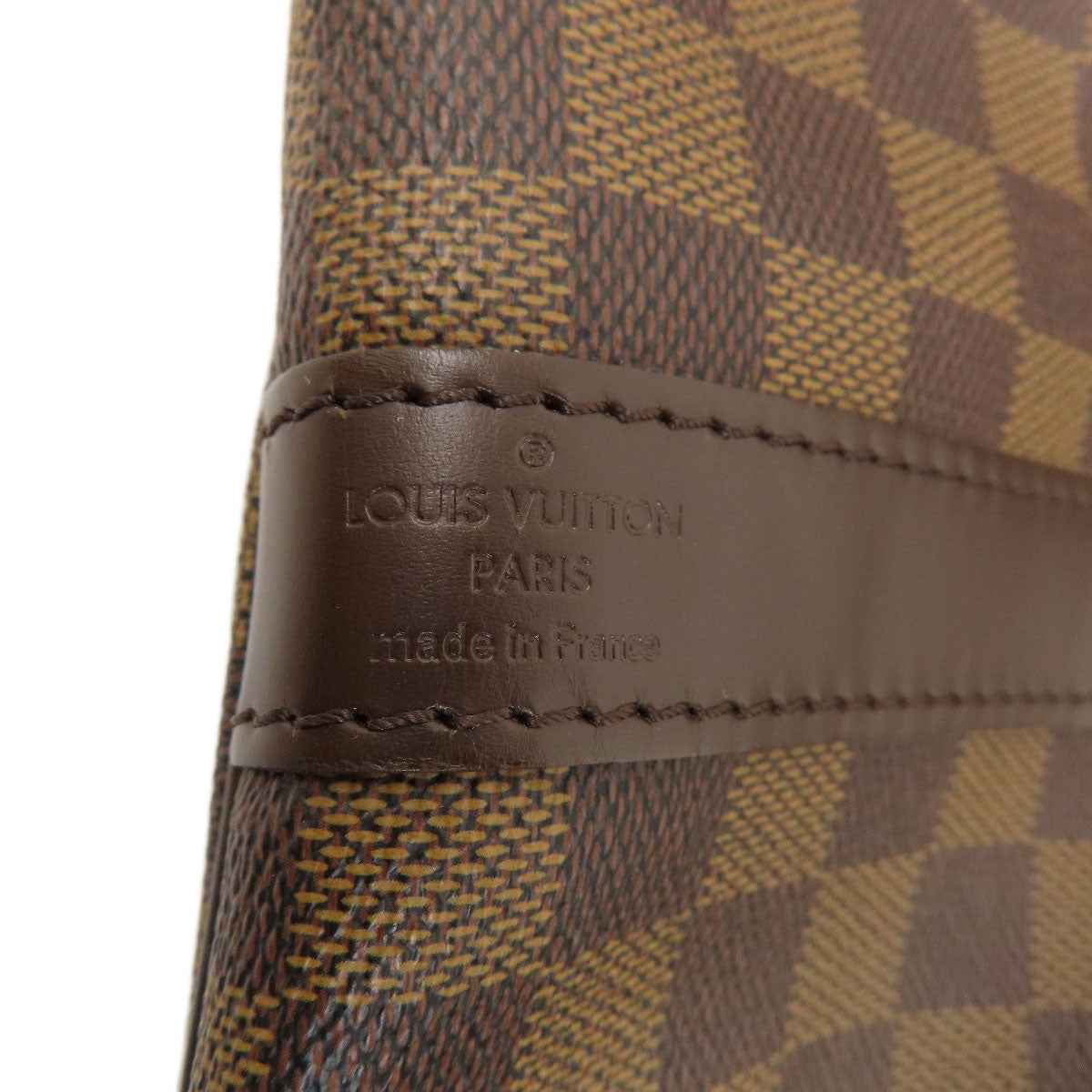 LOUIS VUITTON ルイヴィトン N41414 キーポル バンドリエール55 ダミエ エベヌ ボストンバッグ ダミエキャンバス レディース 中古