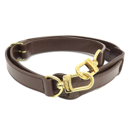 LOUIS VUITTON ルイヴィトン N41414 キーポル バンドリエール55 ダミエ エベヌ ボストンバッグ ダミエキャンバス レディース 中古