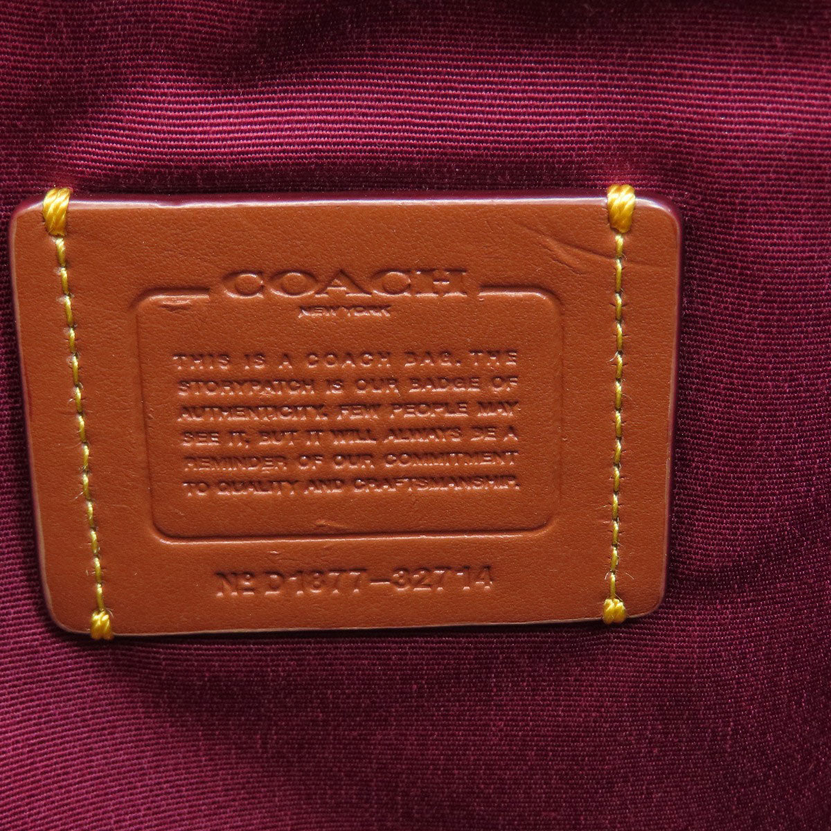 COACH コーチ 32714 シグネチャー トートバッグ PVC レディース 中古