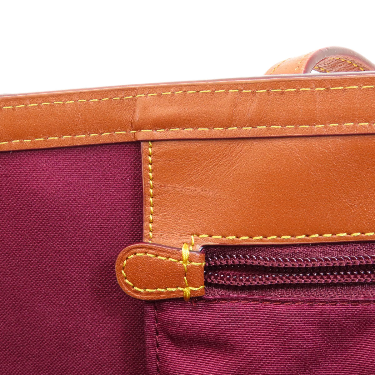 COACH コーチ 32714 シグネチャー トートバッグ PVC レディース 中古