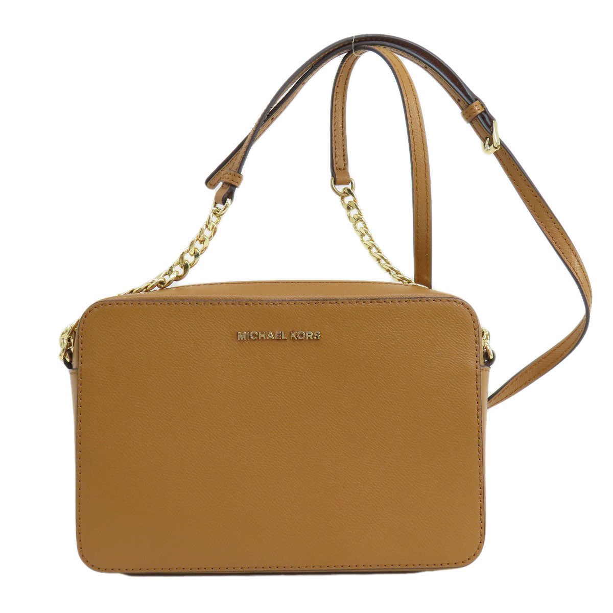 Michael Kors マイケルコース ロゴ ショルダーバッグ レザー レディース 中古