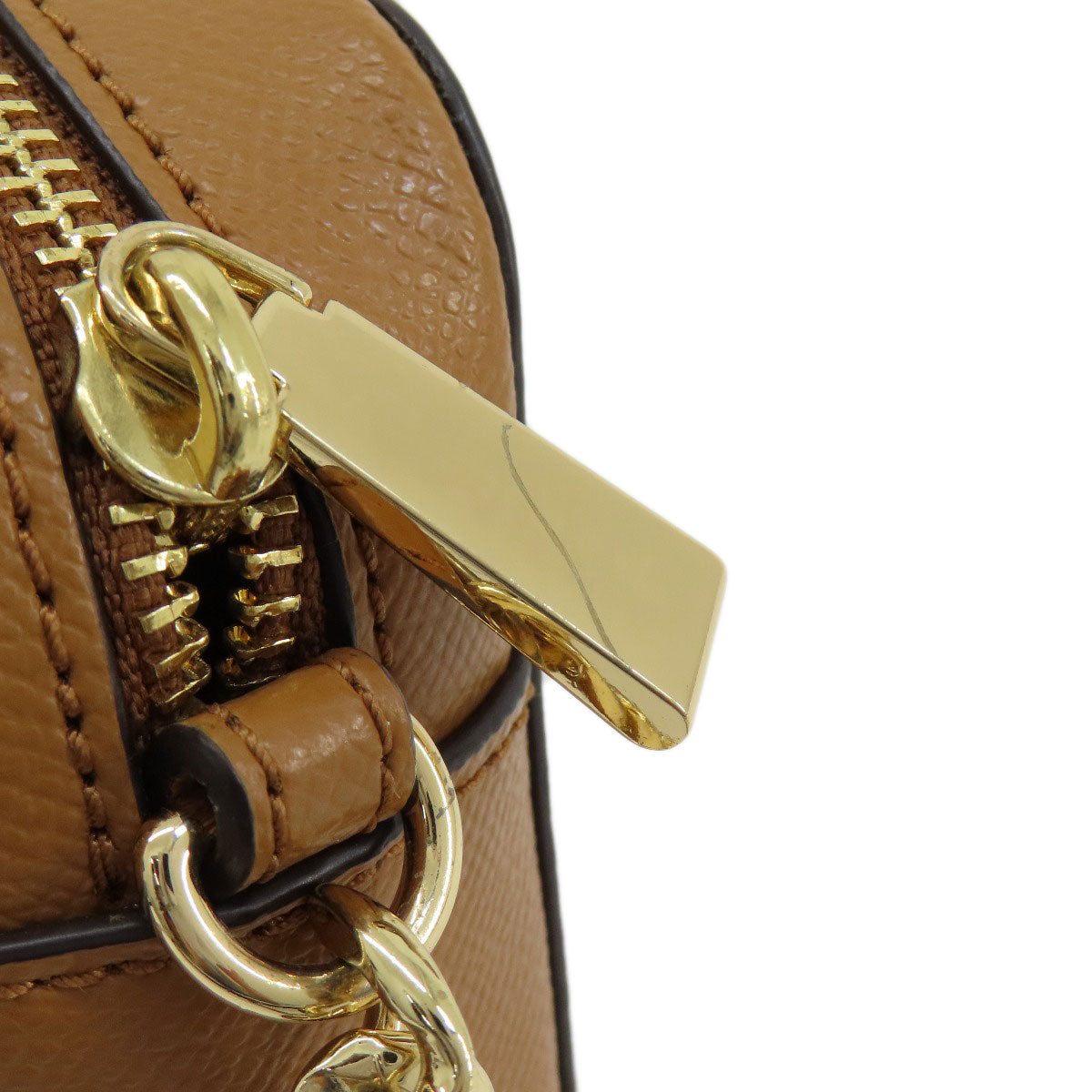 Michael Kors マイケルコース ロゴ ショルダーバッグ レザー レディース 中古