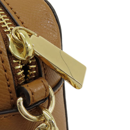 Michael Kors マイケルコース ロゴ ショルダーバッグ レザー レディース 中古