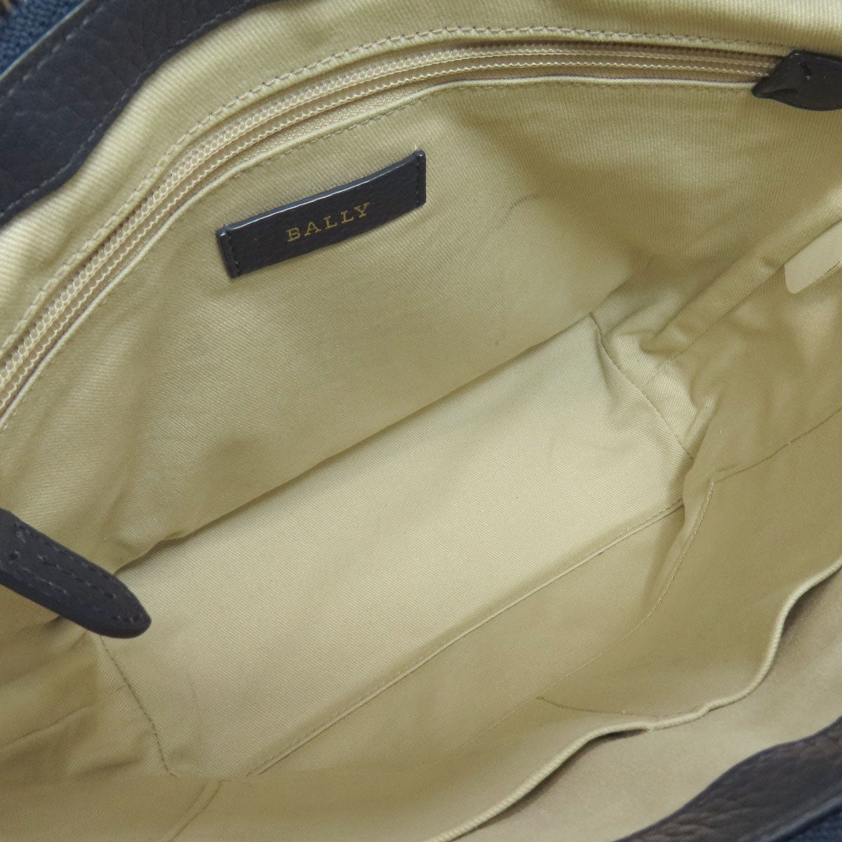 BALLY バリー バリーストライプ 2WAY トートバッグ レザー レディース 中古