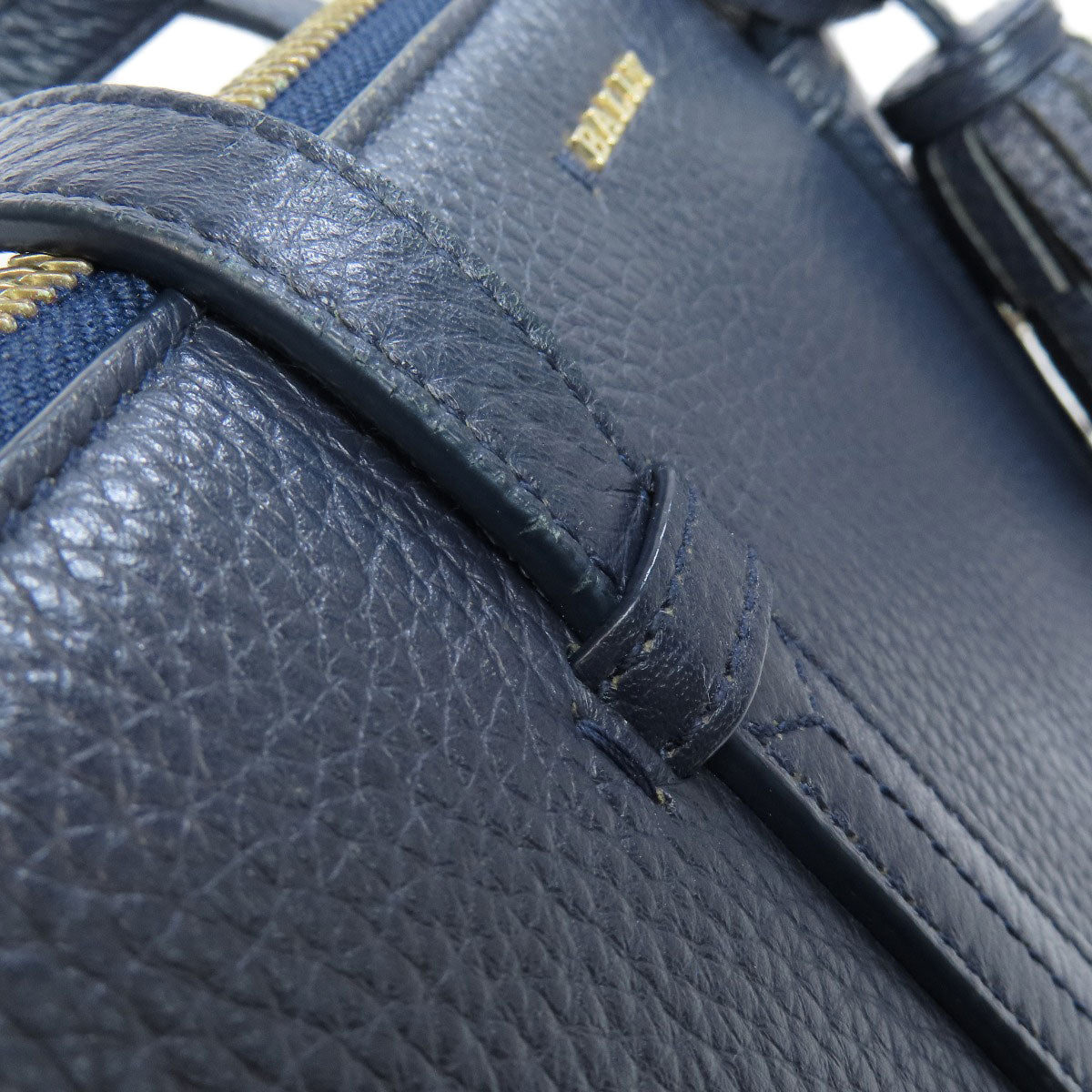BALLY バリー バリーストライプ 2WAY トートバッグ レザー レディース 中古
