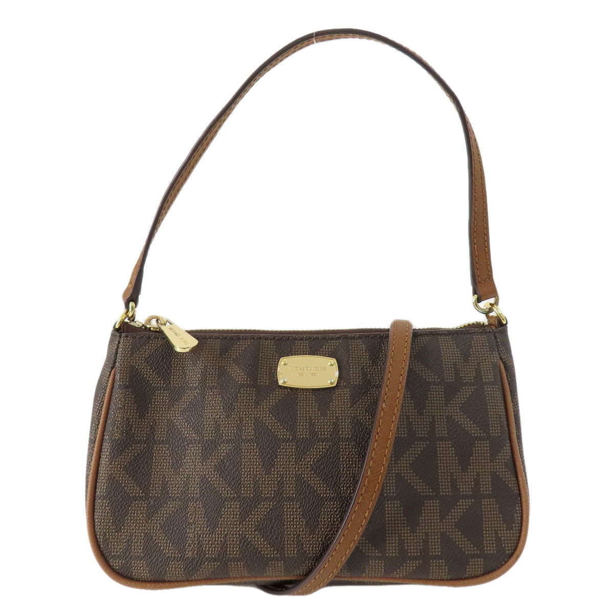 Michael Kors マイケルコース MKシグネチャー 2WAY ハンドバッグ PVC レディース 中古