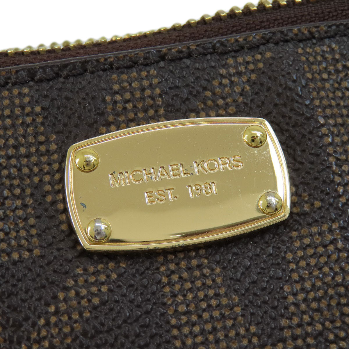 Michael Kors マイケルコース MKシグネチャー 2WAY ハンドバッグ PVC レディース 中古