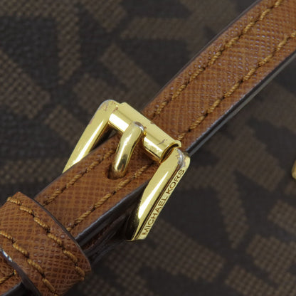 Michael Kors マイケルコース MKシグネチャー 2WAY ハンドバッグ PVC レディース 中古