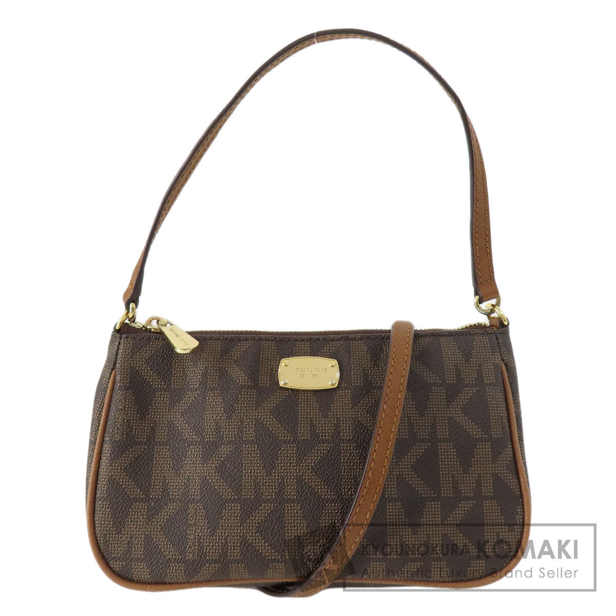 Michael Kors マイケルコース MKシグネチャー 2WAY ハンドバッグ PVC レディース 中古