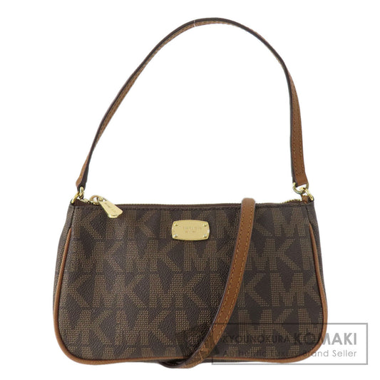 Michael Kors マイケルコース MKシグネチャー 2WAY ハンドバッグ PVC レディース 中古