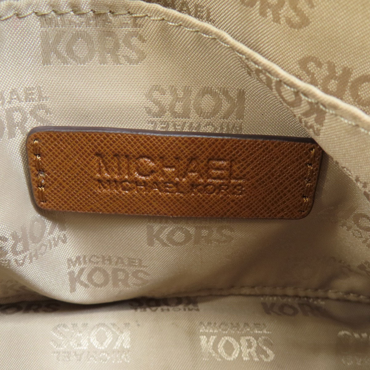 Michael Kors マイケルコース MKシグネチャー 2WAY ハンドバッグ PVC レディース 中古