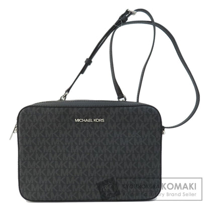 Michael Kors マイケルコース MKシグネチャー ショルダーバッグ コーティングキャンバス レディース 中古