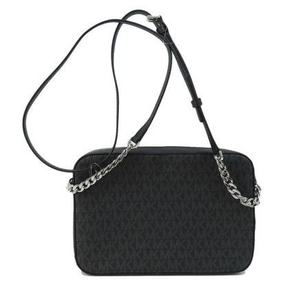 Michael Kors マイケルコース MKシグネチャー ショルダーバッグ コーティングキャンバス レディース 中古