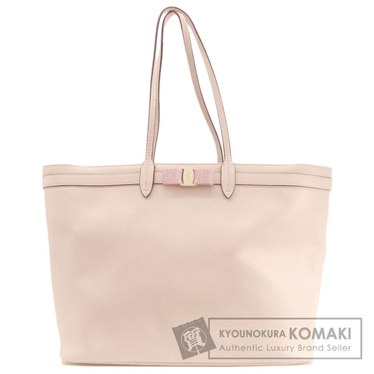 Salvatore Ferragamo サルヴァトーレフェラガモ ヴァラリボン トートバッグ レザー レディース 中古