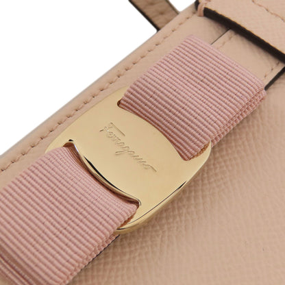Salvatore Ferragamo サルヴァトーレフェラガモ ヴァラリボン トートバッグ レザー レディース 中古